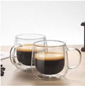 Sip Double-Wall Borosilicate Glass Coffee Cup (300ml)